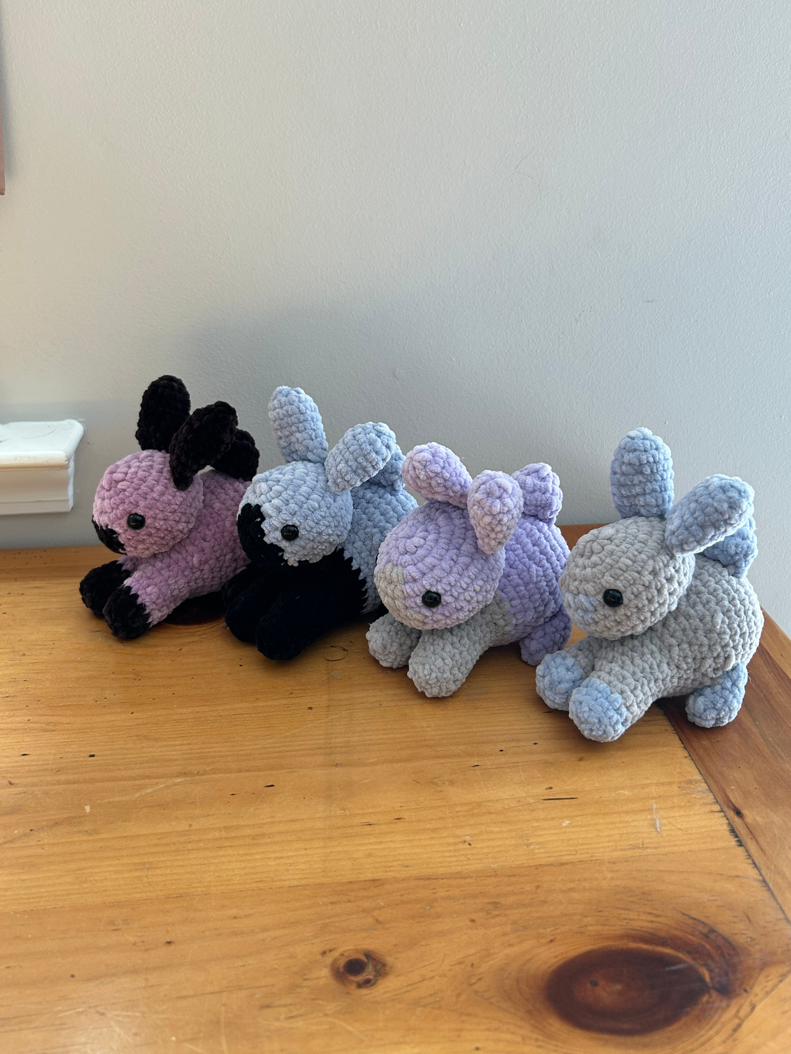 Bunny Design 2 are located on the outside, Bunny Design 1 are located on the inside. 